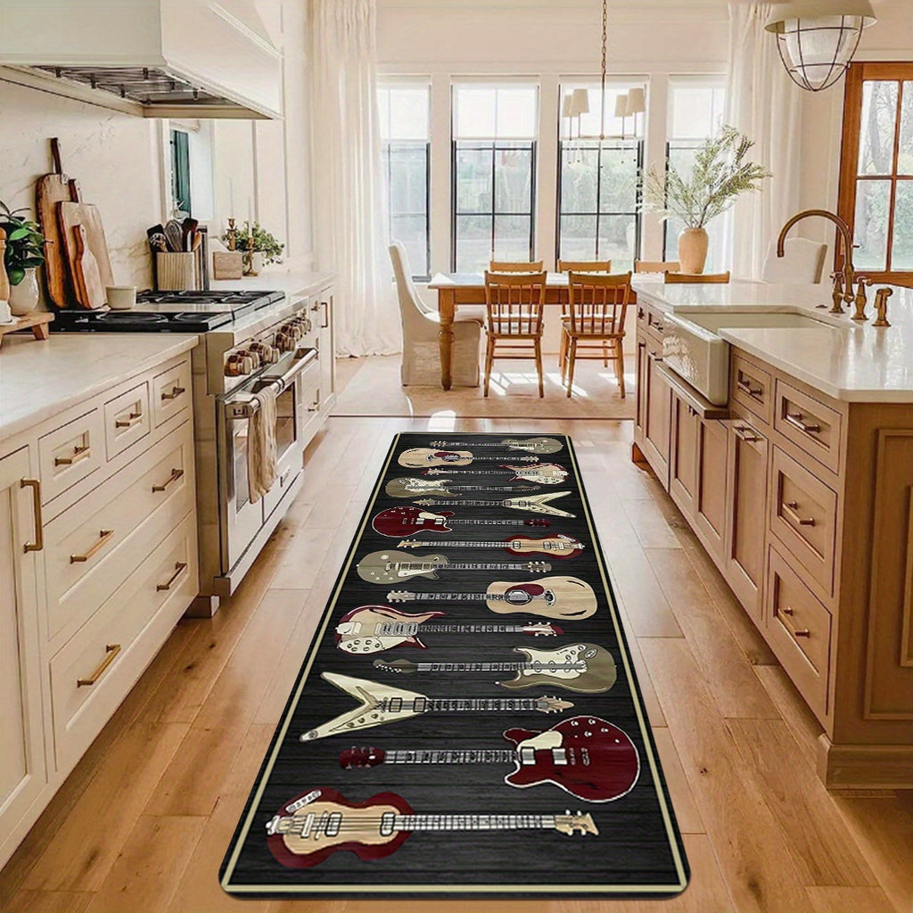 Guitar Print Mat