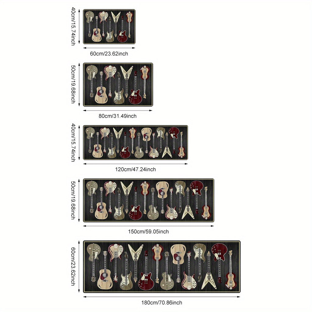 Guitar Print Mat