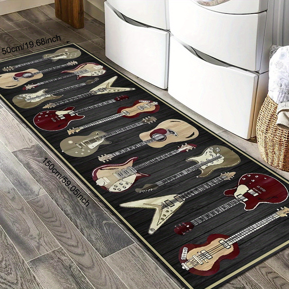 Guitar Print Mat
