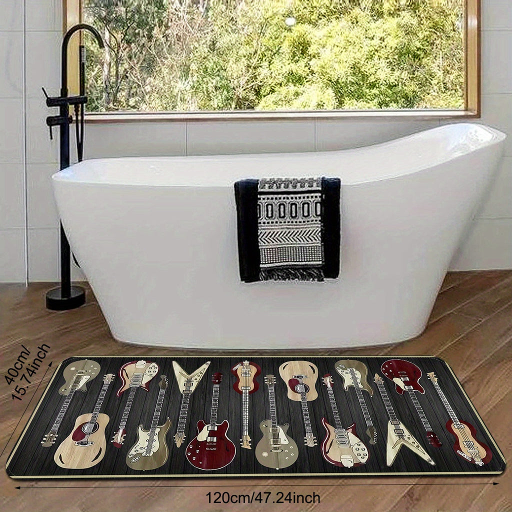 Guitar Print Mat