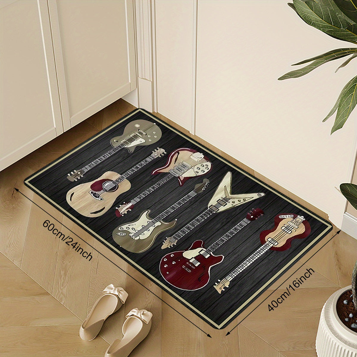Guitar Print Mat