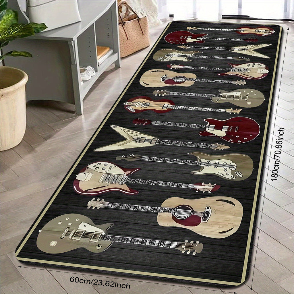Guitar Print Mat
