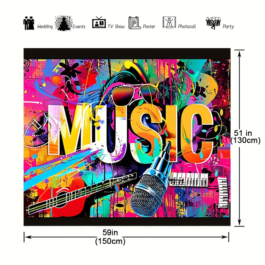 Abstract Music Art