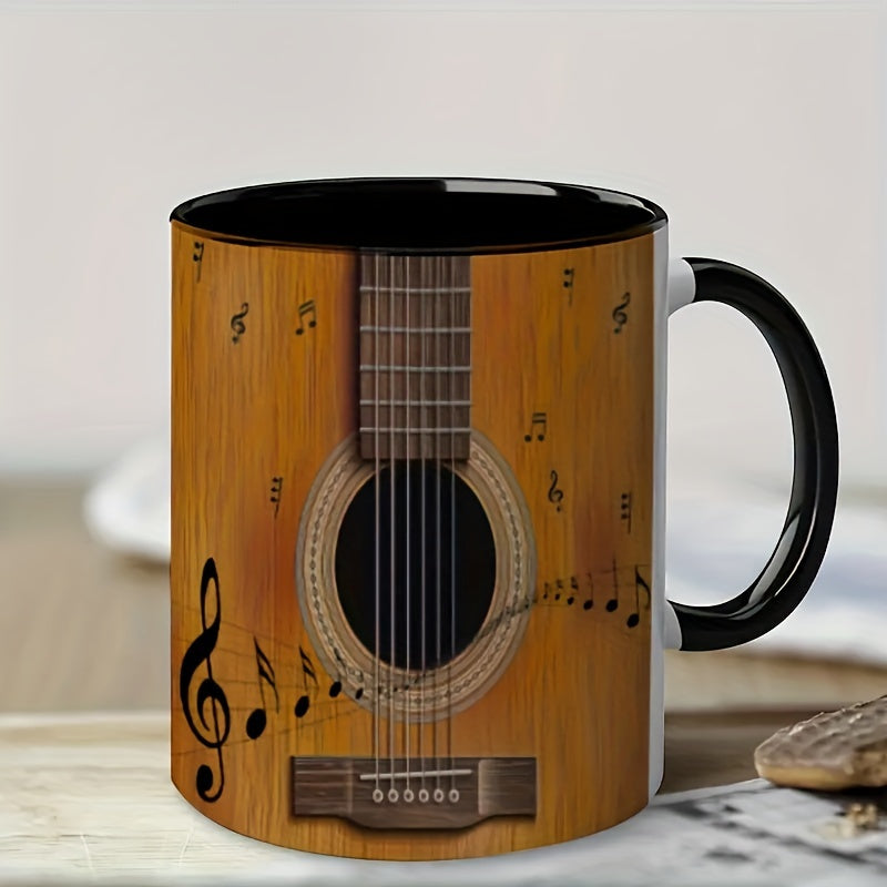 Guitar 11oz Ceramic Coffee Mug