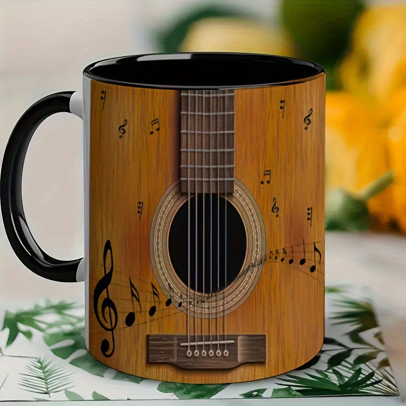 Guitar 11oz Ceramic Coffee Mug