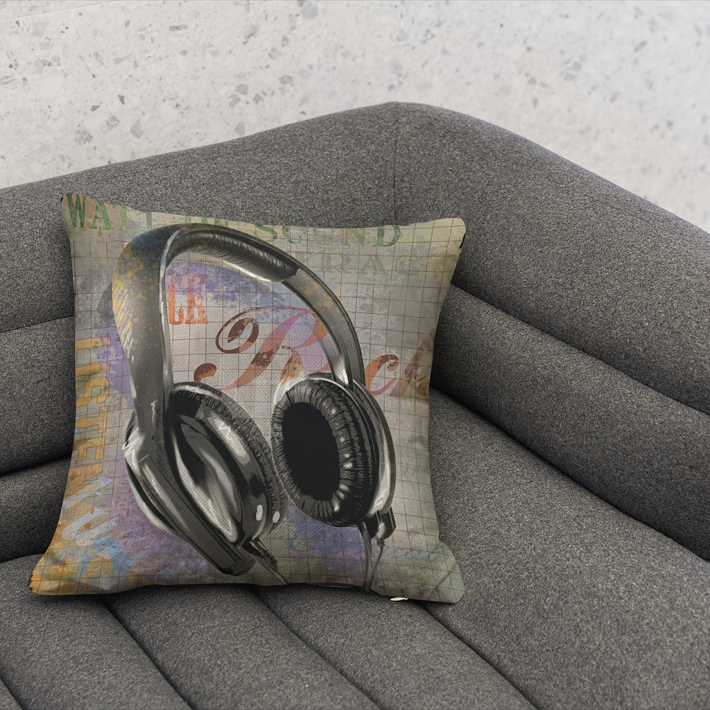 4pcs Rock Punk Style Throw Pillow Covers, 18 x 18 Inch