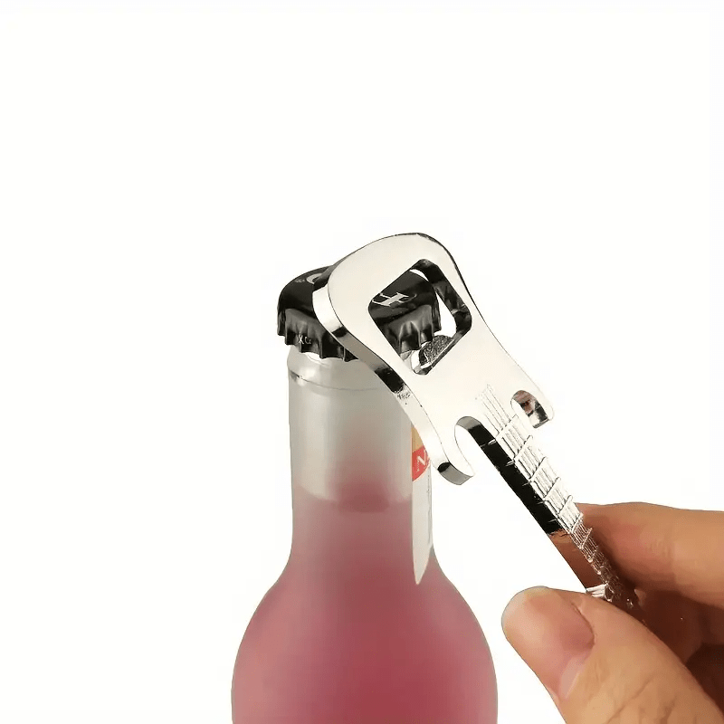 Guitar-Shaped Metal Bottle Opener