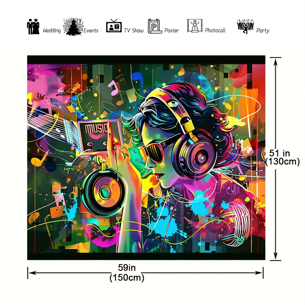 Abstract Music Art