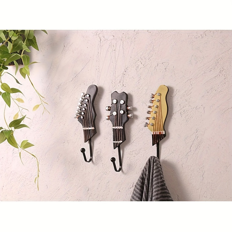 3pcs Personalized Hook Decor Guitar Hook