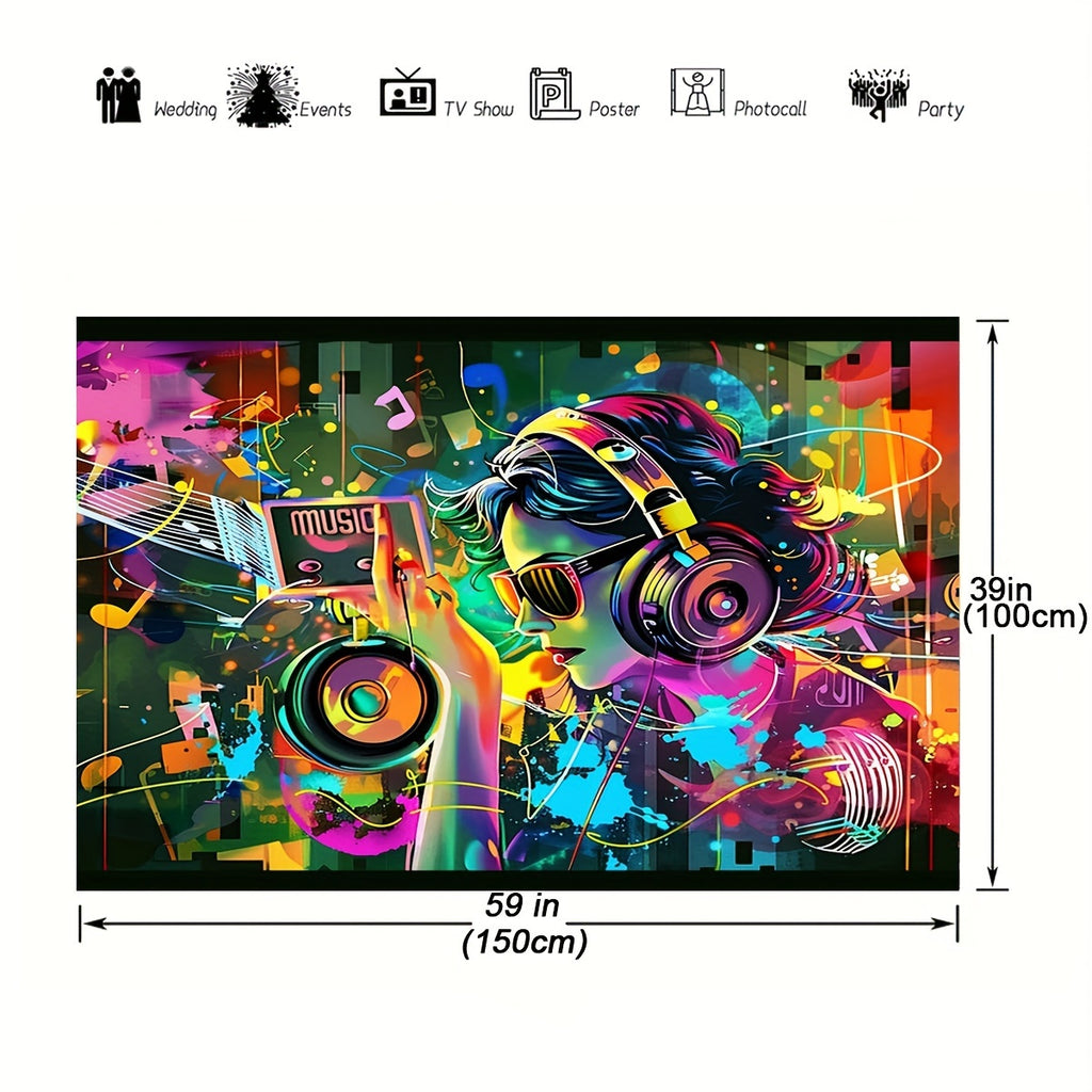Abstract Music Art