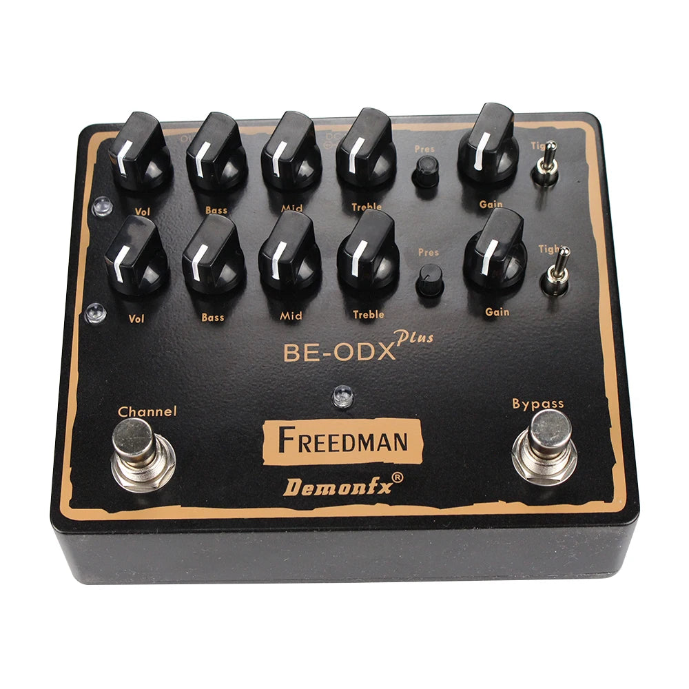 NEW DemonFX High Quality BE-ODX Plus BE-OD Deluxe Overdrive Distortion Chorus Guitar Effect Pedal Double Channel