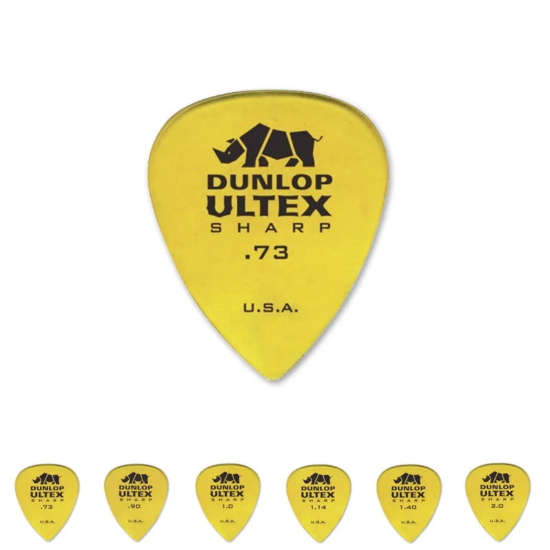 Dunlop 433R Rhinoceros SHARP ULTEX material guitar pick.