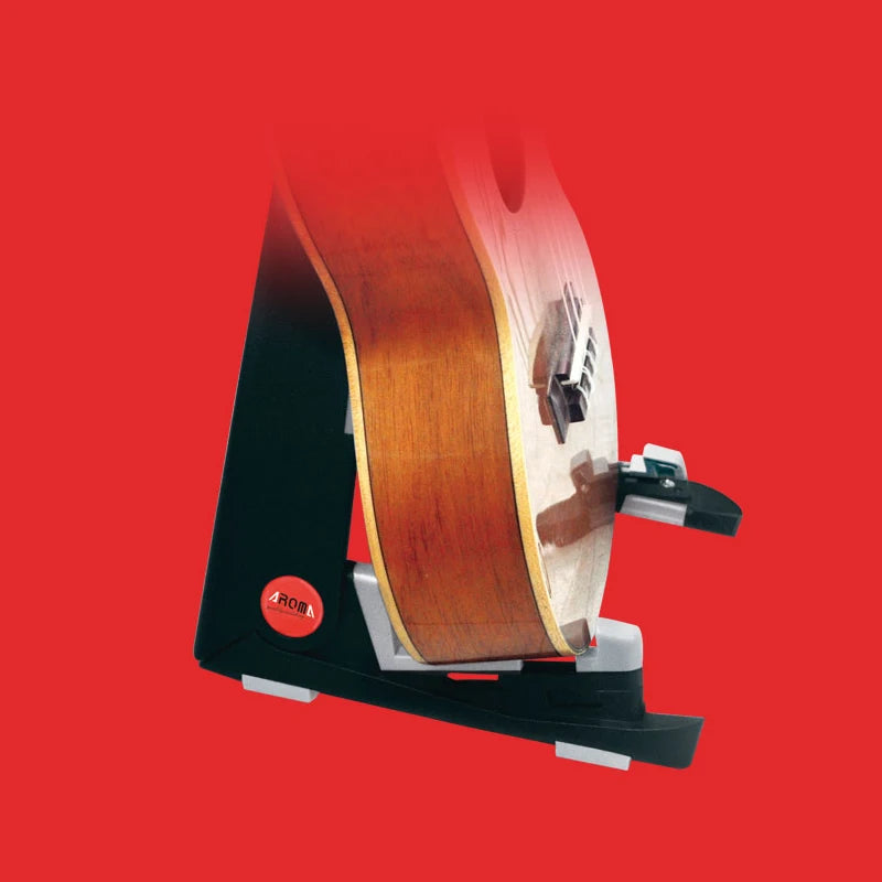 AROMA Length Adjustable Foldable ABS A-frame Holder Bracket Mount for Ukulele Violin Mandolin Mini Guitar Ukulele Stand