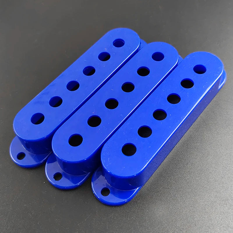 Colorful SSS Single Coil Pickup Covers for ST/SQ Electric Guitar Pickup with Volume Tone Knobs Lid/Shell/Top 48/50/52mm