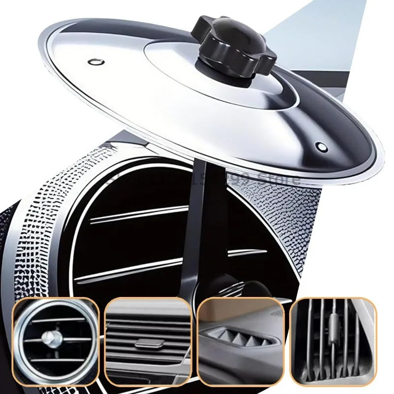 Car Drum Cymbal Air Vent Musical Instrument for Car Interior