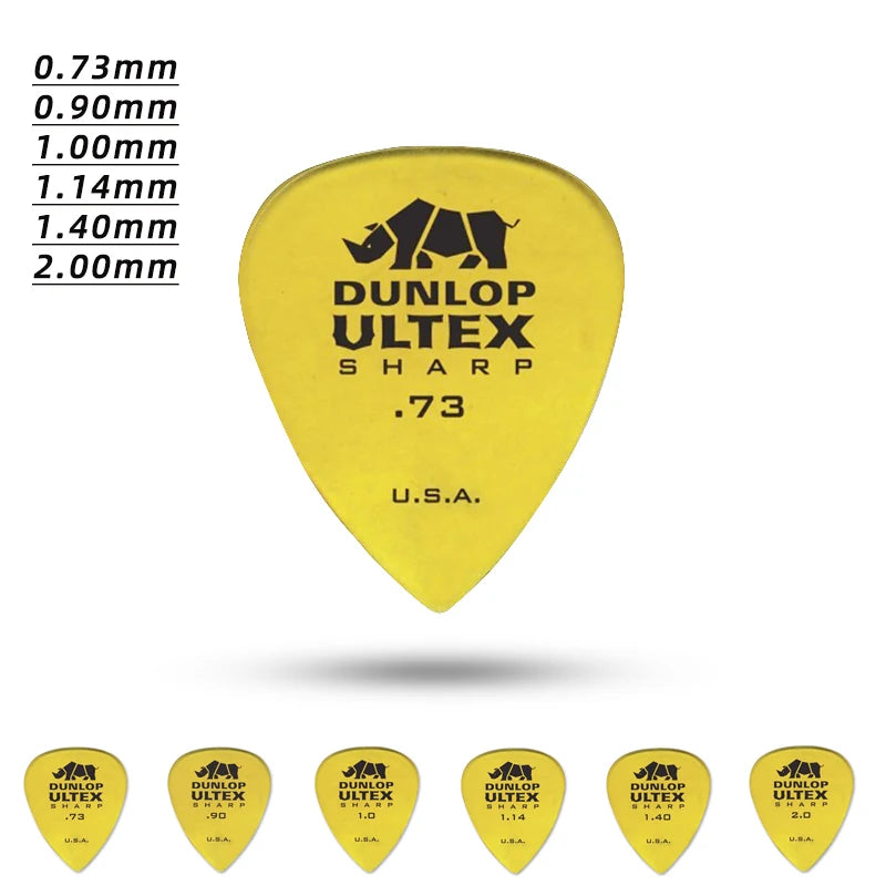 Dunlop 433R Rhinoceros SHARP ULTEX material guitar pick.