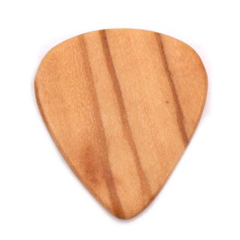 Exotic Wood Guitar Picks 3 Pieces Wooden Guitar Picks in Walnut Olive Wood Golden Sandalwood