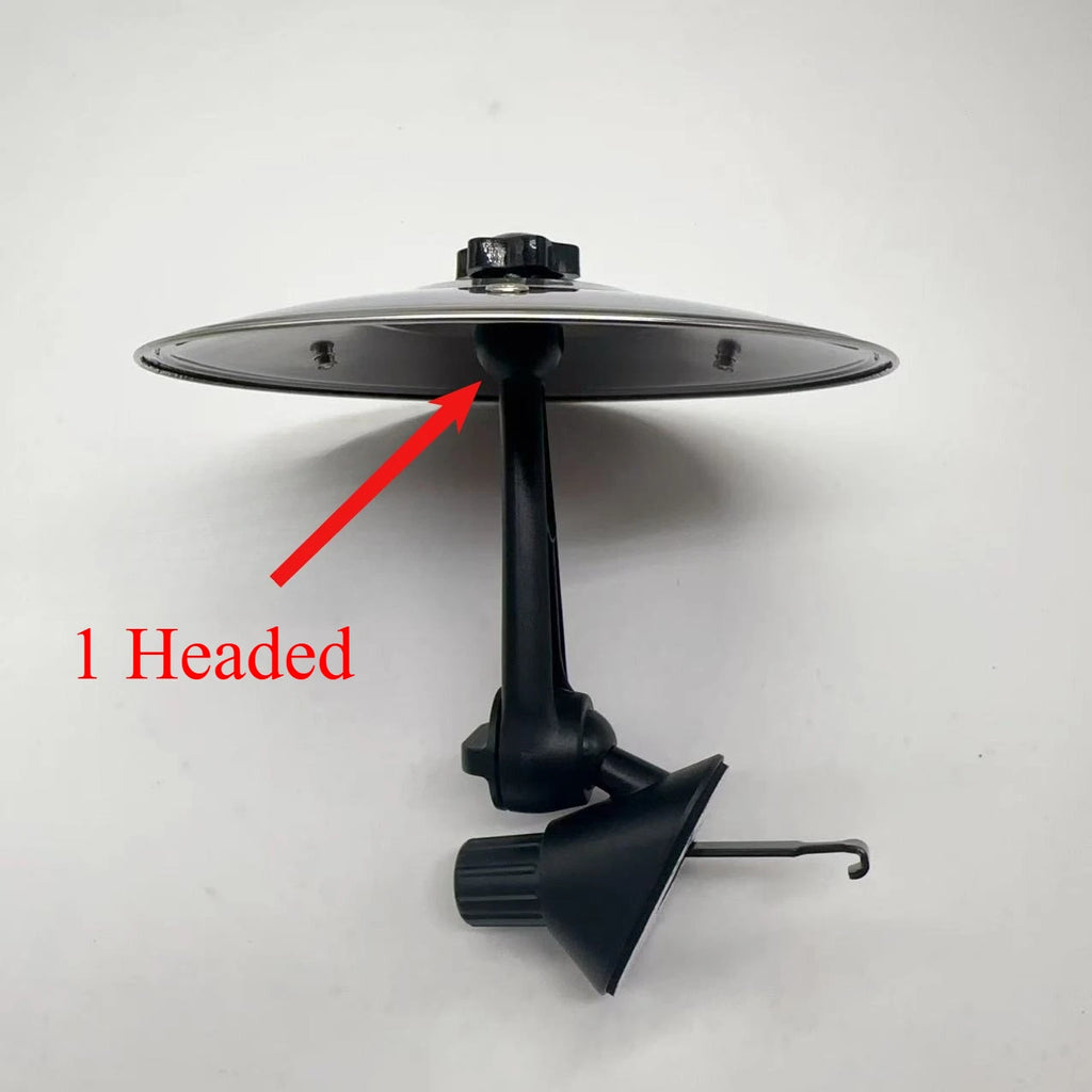 Car Collision Drum Cymbal Style Ventilation Drum Mini Drum Music Saucer Car Collision Alloy Easy To Install Clip on Ventilation