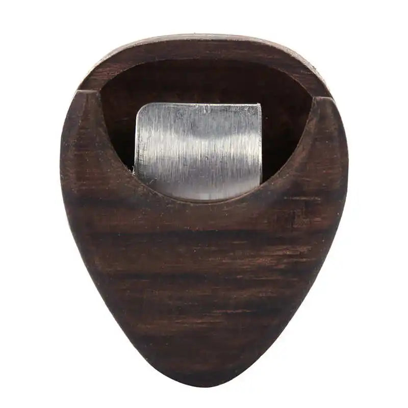 Wood Guitar Pick Holder