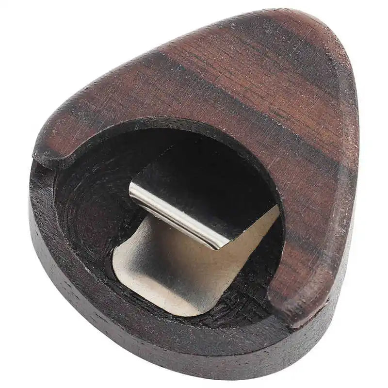 Wood Guitar Pick Holder