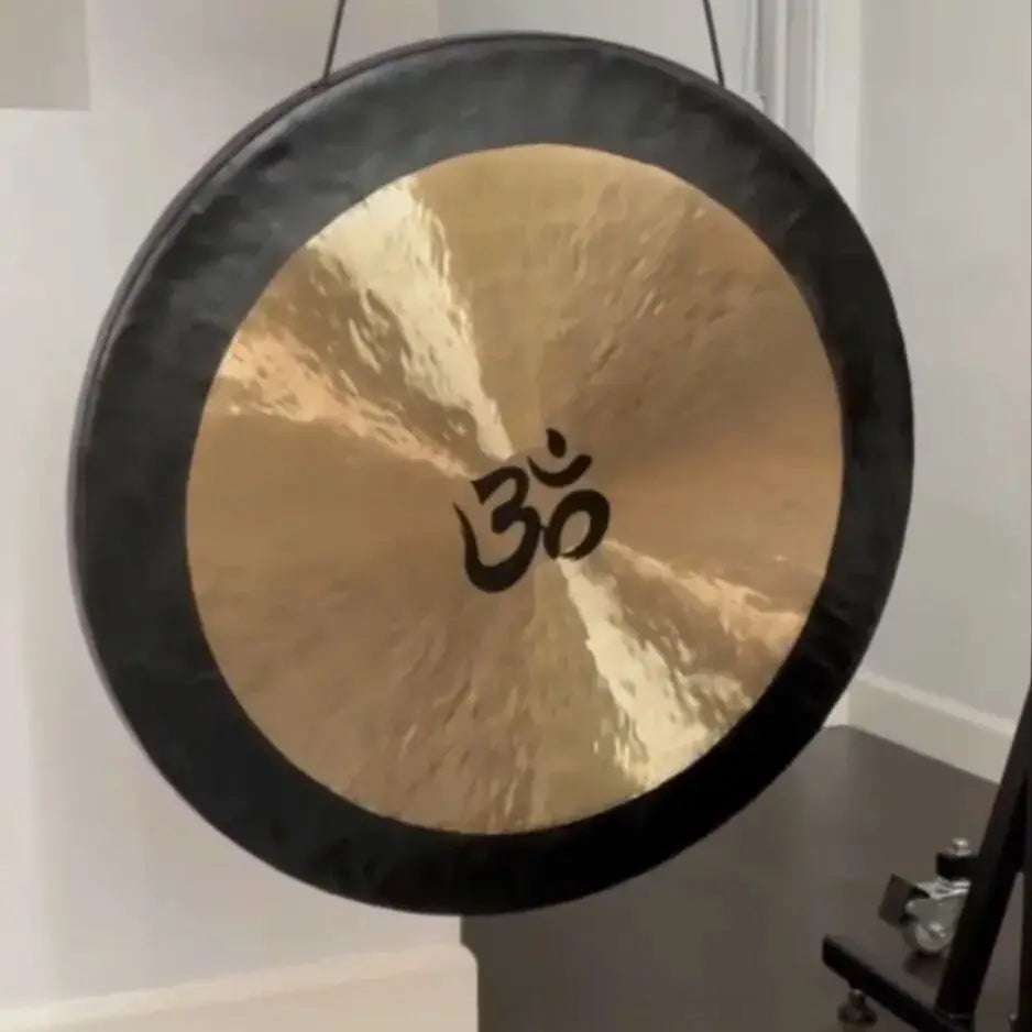Professional Sound Healing Gongs-16"-36" Bronze OM Chau Gong with free wood mallet Tam Tam Gong  Meditation for Yoga Therapy