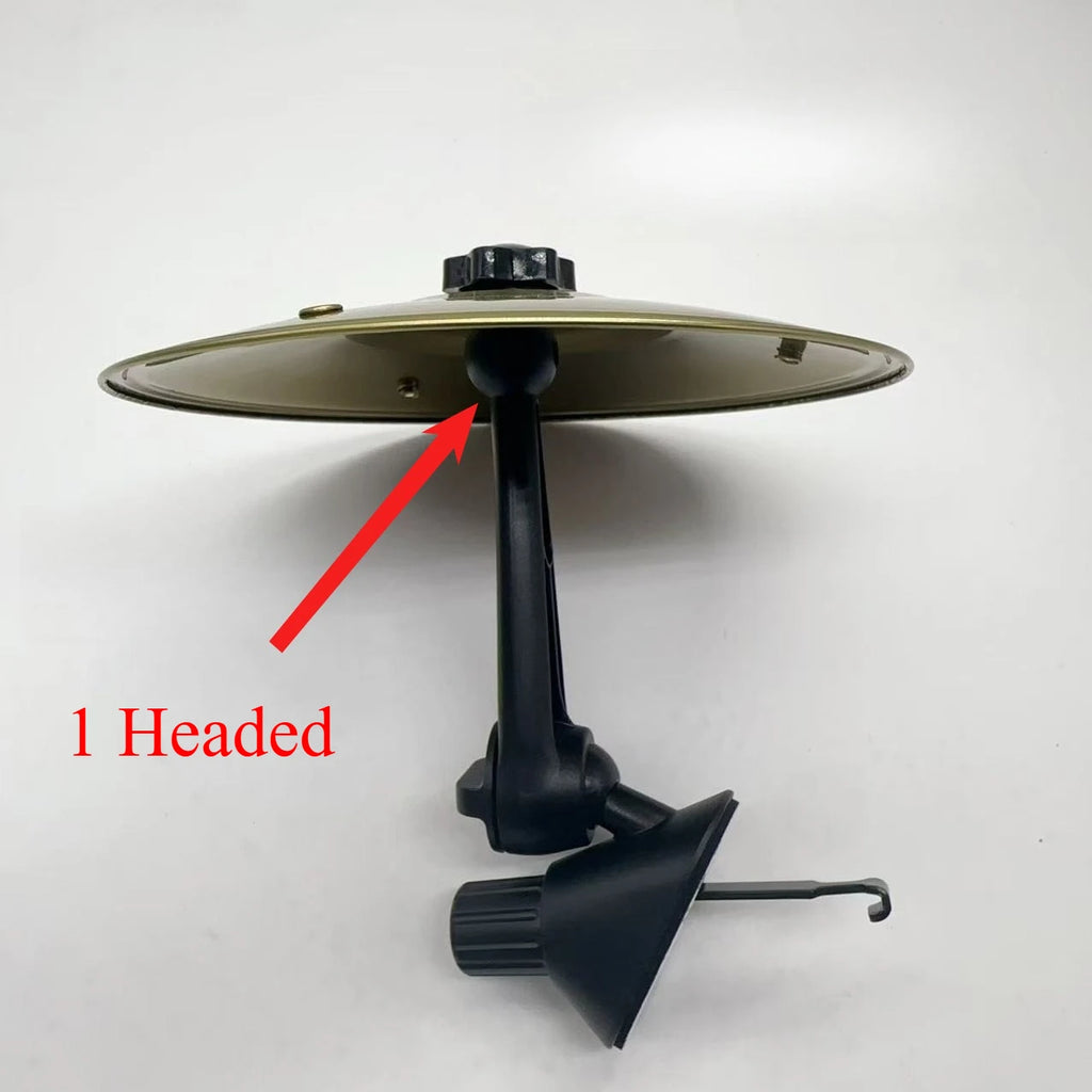 Car Collision Drum Cymbal Style Ventilation Drum Mini Drum Music Saucer Car Collision Alloy Easy To Install Clip on Ventilation