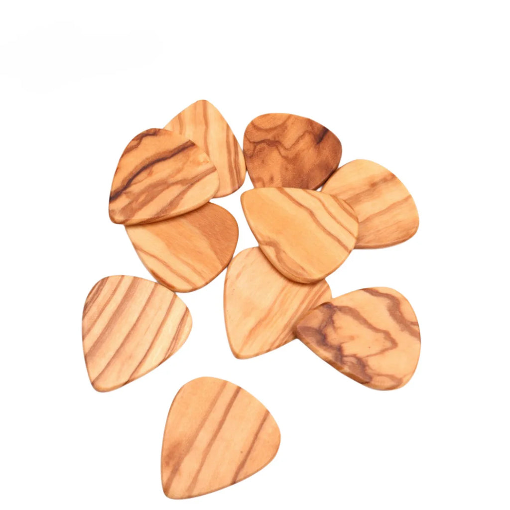 Miwayer 1 Pcs Wooden Guitar Pick,  Wood Guitar Plectrums For Electric, Acoustic, or Bass Guitar Olive Wood Rosewood Walnut Wood