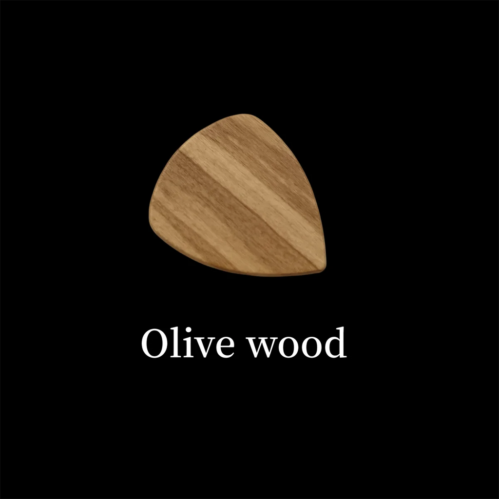 Miwayer 1 Pcs Wooden Guitar Pick,  Wood Guitar Plectrums For Electric, Acoustic, or Bass Guitar Olive Wood Rosewood Walnut Wood