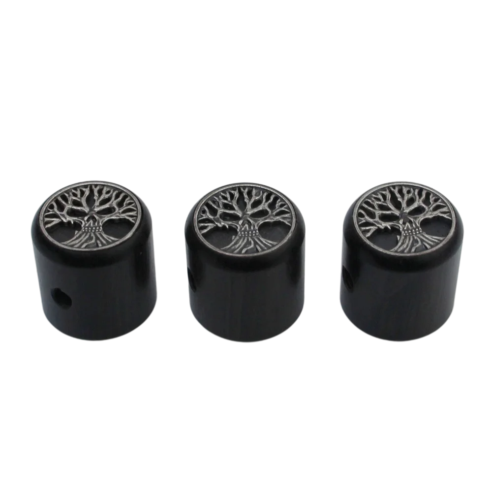Tree Of Life Surface Potentiometer Knob Inner Diameter 6MM for Guitar Bass Accessories