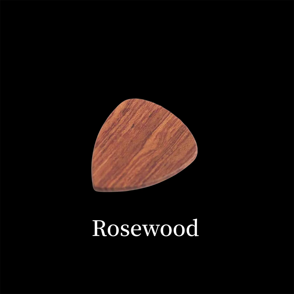 Miwayer 1 Pcs Wooden Guitar Pick,  Wood Guitar Plectrums For Electric, Acoustic, or Bass Guitar Olive Wood Rosewood Walnut Wood