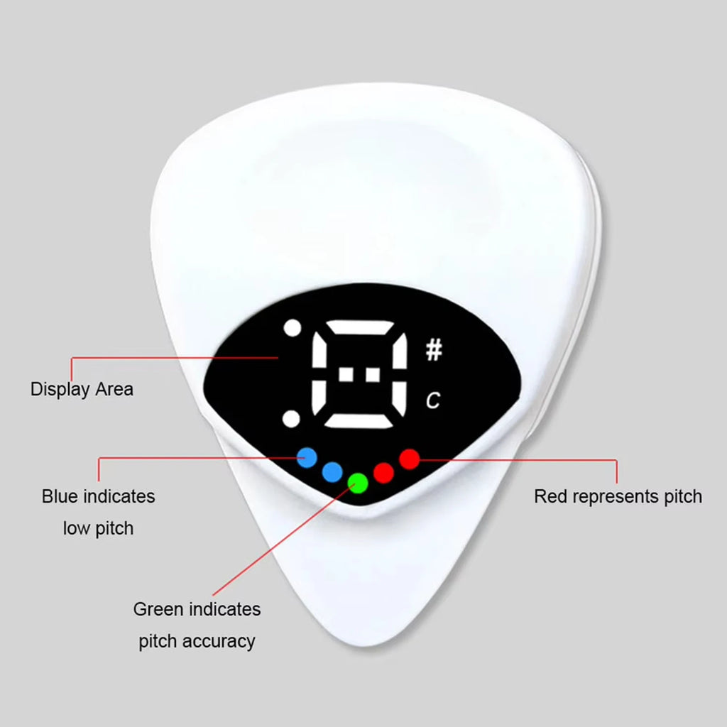 Tuning Guitar Pick (more novelty, but super cool.)￼