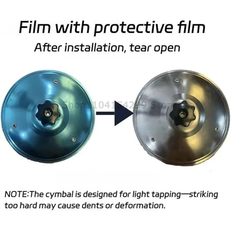 Car Drum Cymbal Air Vent Musical Instrument for Car Interior