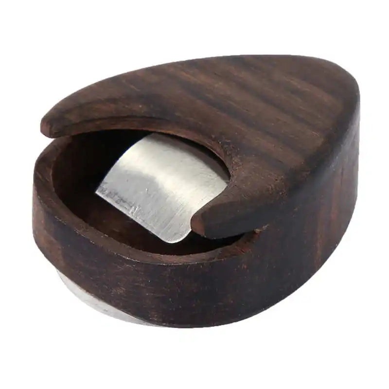 Wood Guitar Pick Holder