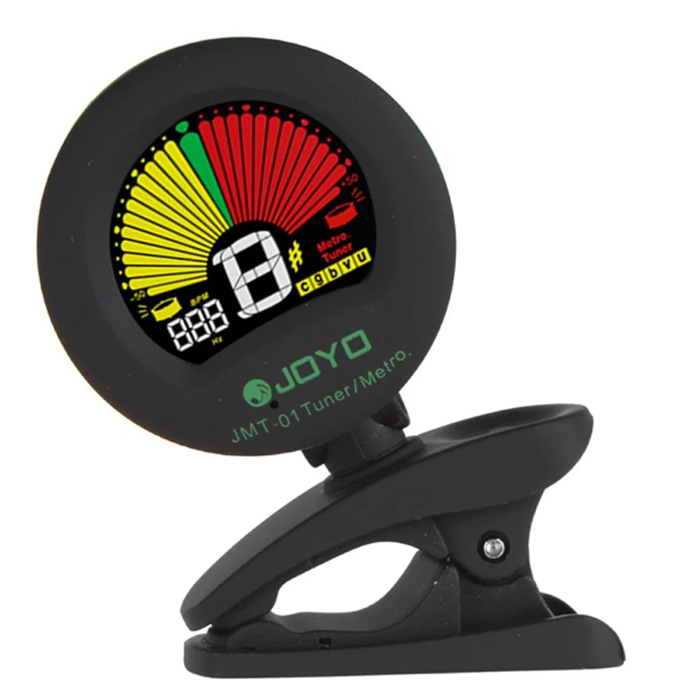 LCD Display Clip-on Electronic Tuner & Metronome 2 in 1