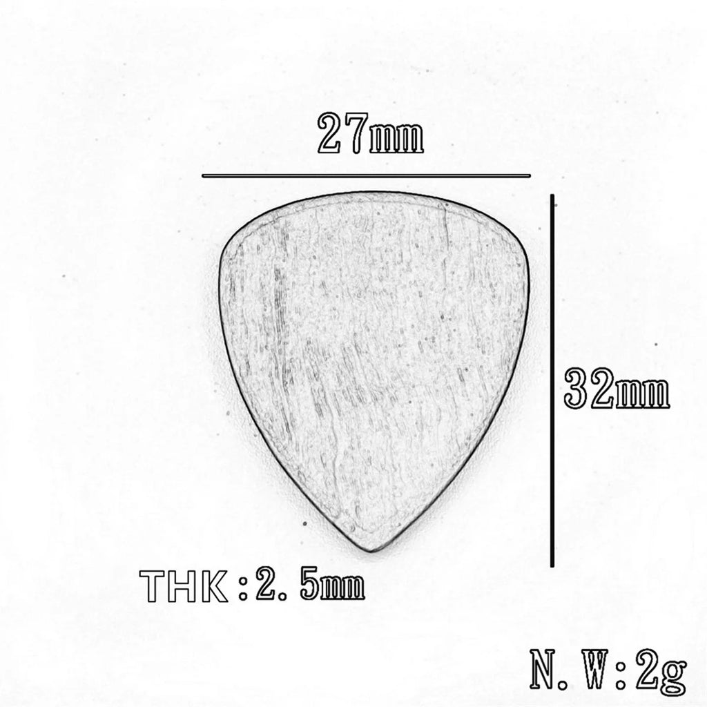Miwayer 1 Pcs Wooden Guitar Pick,  Wood Guitar Plectrums For Electric, Acoustic, or Bass Guitar Olive Wood Rosewood Walnut Wood