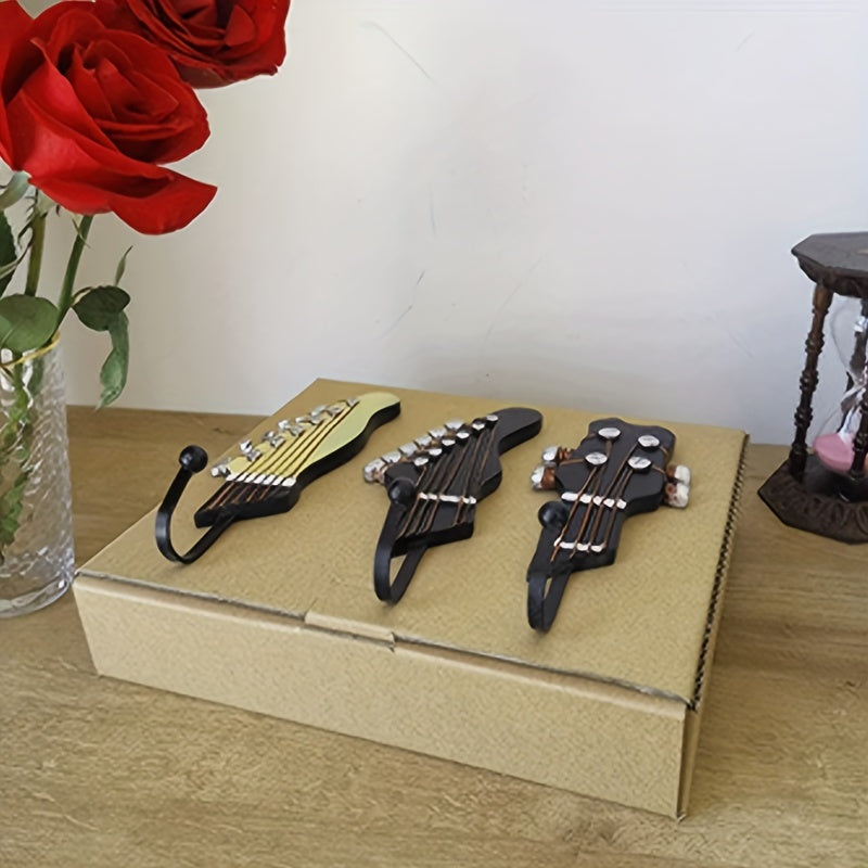 3pcs Personalized Hook Decor Guitar Hook