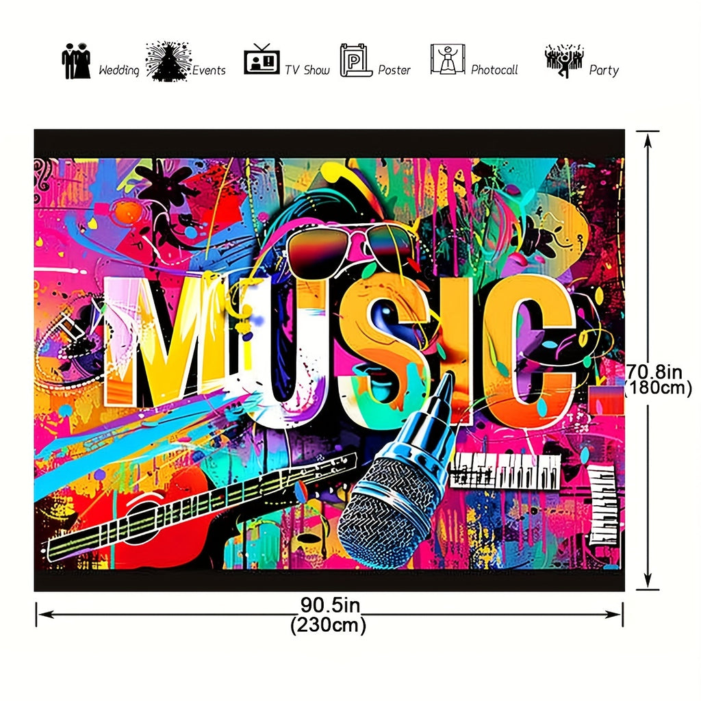 Abstract Music Art