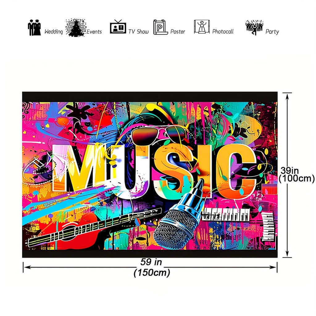 Abstract Music Art