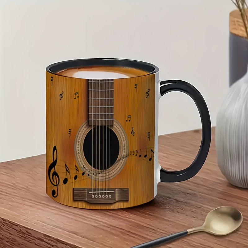 Guitar 11oz Ceramic Coffee Mug