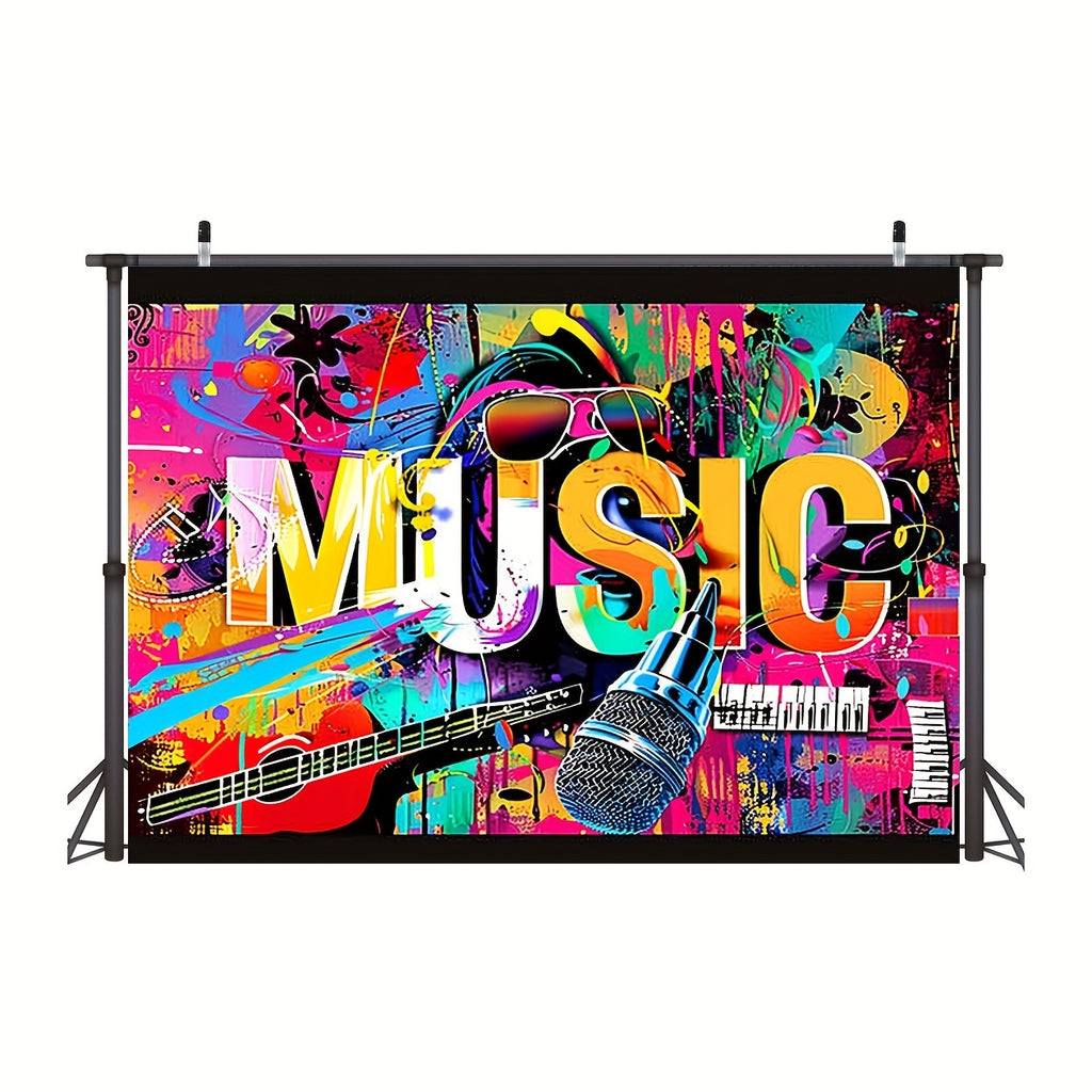 Abstract Music Art
