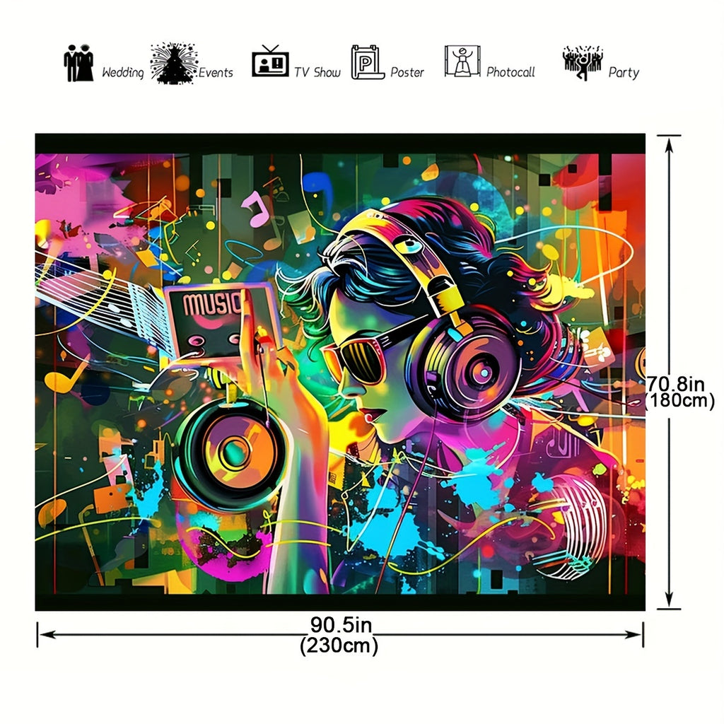 Abstract Music Art